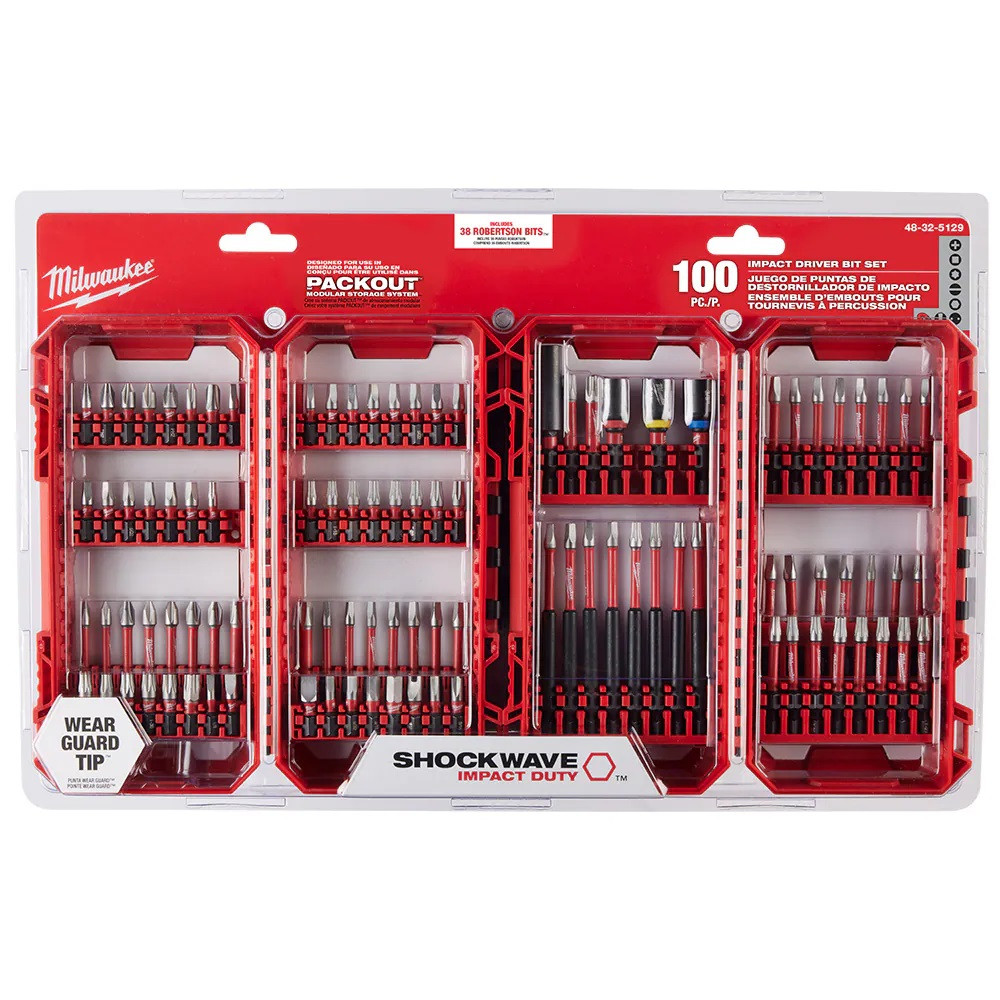 Milwaukee MIL-48-32-5129 Shockwave Impact Duty Driver Bit 100