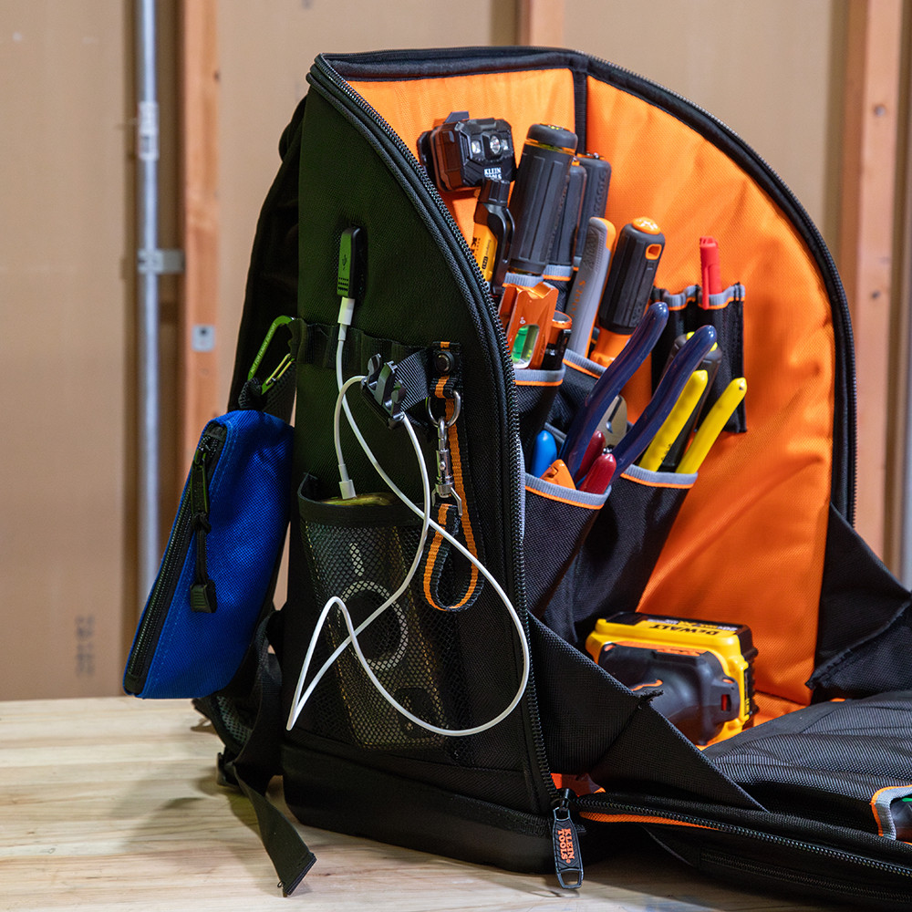 Klein Tools KLE-62482 Tradesman Pro Tool Station Tool Bag Backpack