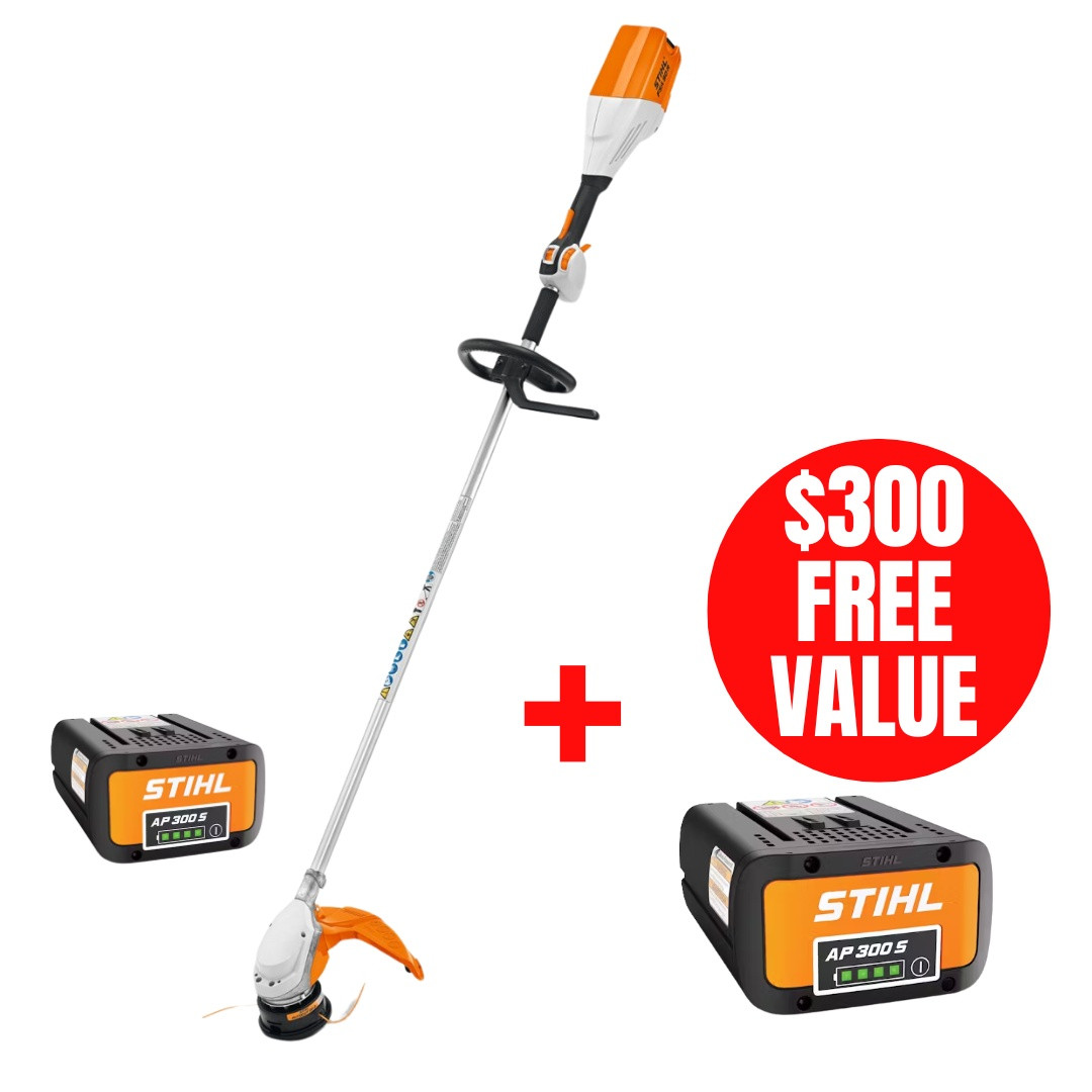 Stihl STIHL-FSA90R-AP300S FSA 90 R Cordless Grass Trimmer + AP300S