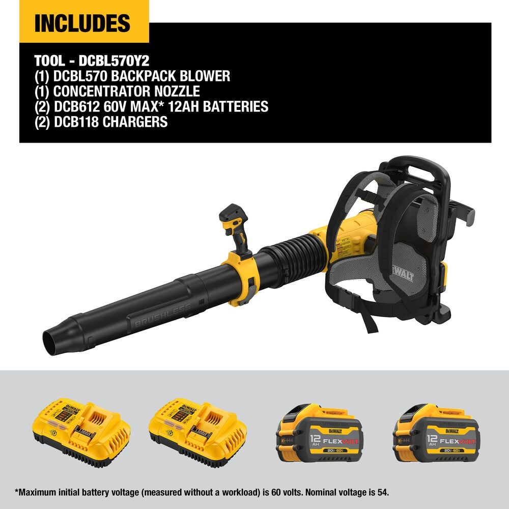 40v Dewalt Leaf Blower Backpack 40v Max Dewalt Xr Brushless Blower