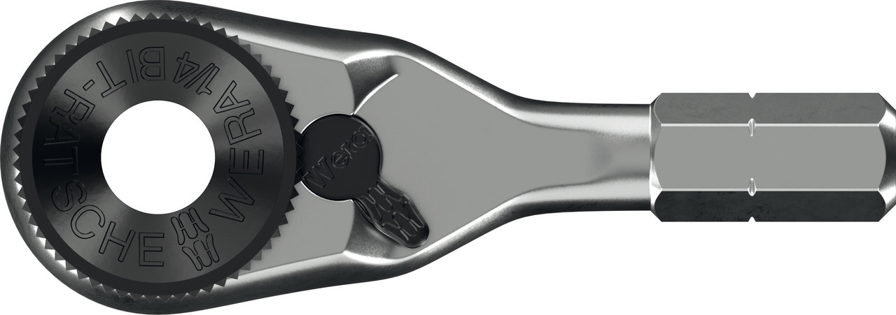Wera Tools Wera-05003662001 8011 Zyklop Mini 4 Bit Ratchet, 1/4in