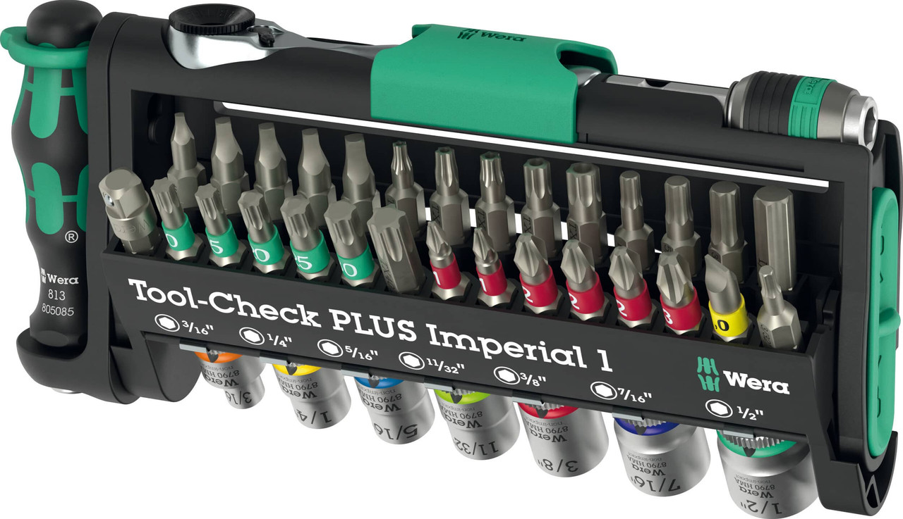 Wera Tools Wera-05049060001 Tool-Check Plus Imperial 1, 39-Pieces