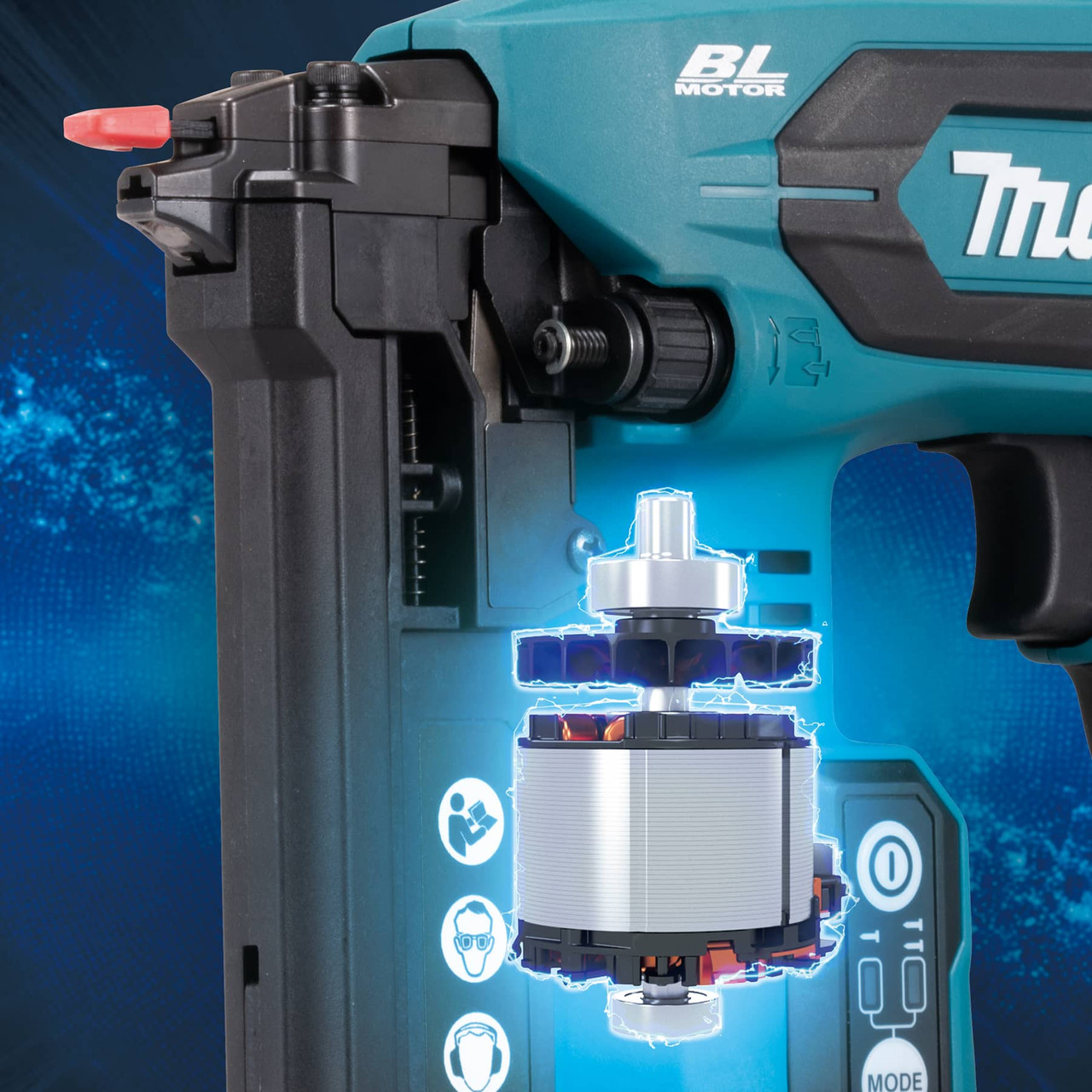 Makita MAK-DST630Z 18V LXT BL 1-1/2in 18 GA Narrow Crown Stapler