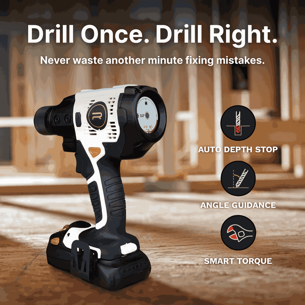 Robbox RBBX-XDR-KIT xDrill Smart Digital Power Drill Kit