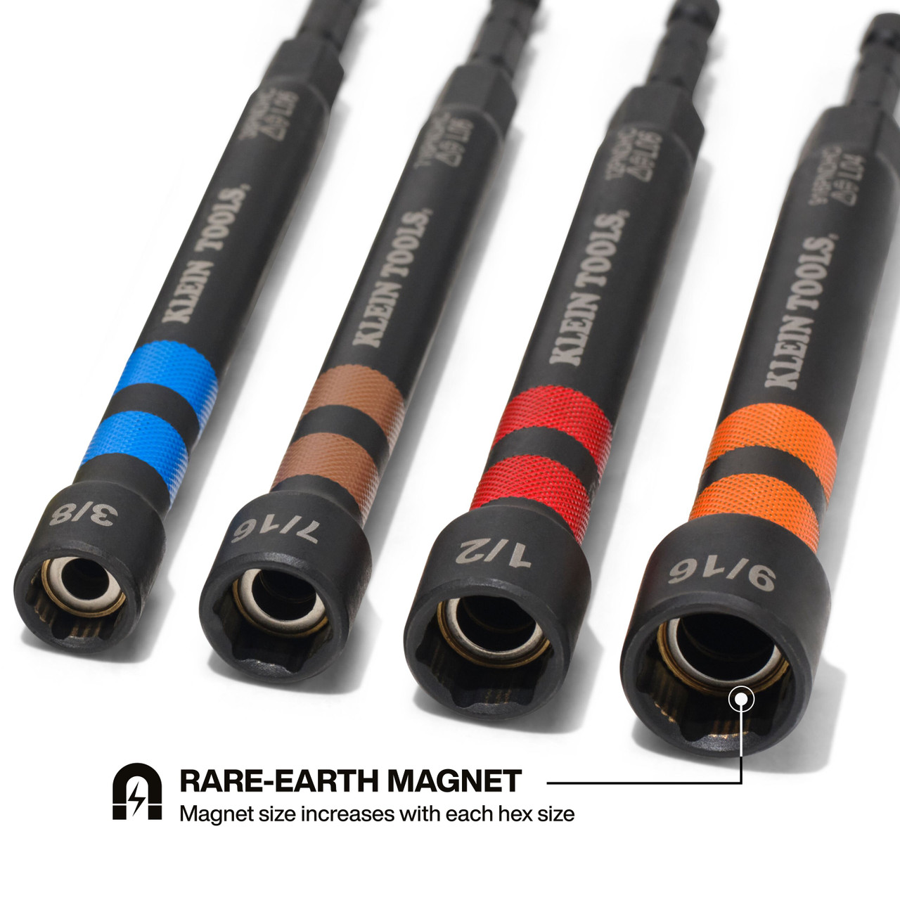 Klein Hollow Power Nut Drivers Set | Atlas Tools & Machinery