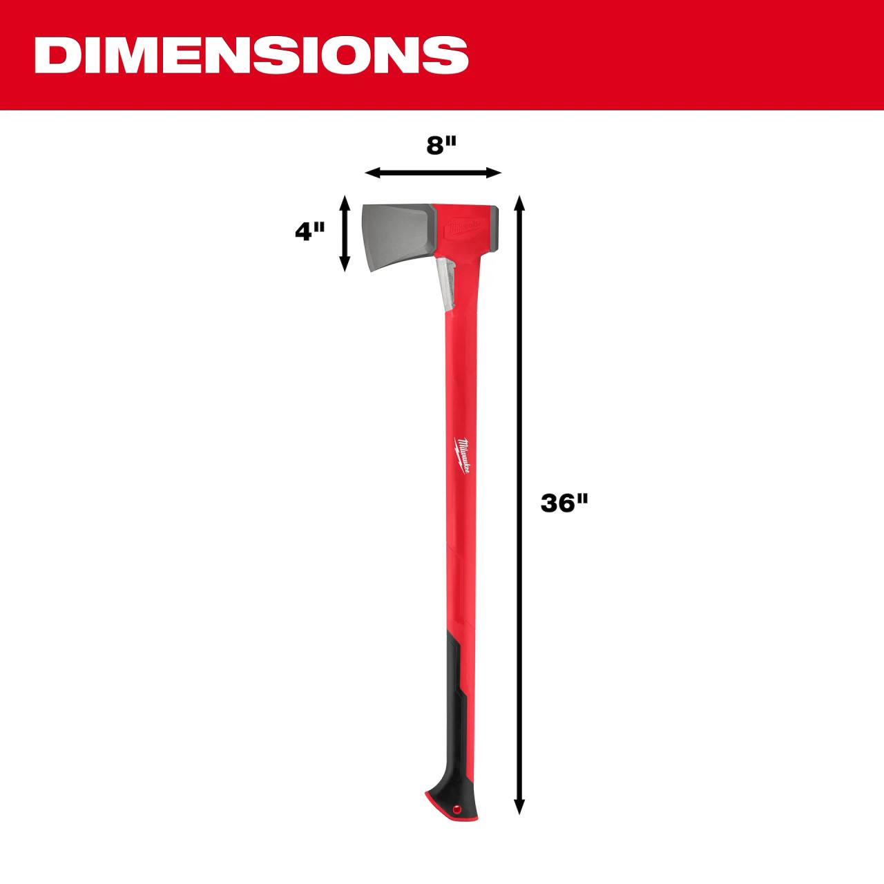 Milwaukee MIL-48-22-9063 36in Splitting Axe - Atlas-Machinery