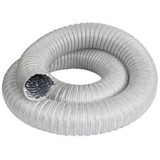 King Canada KM-103 8FT Metal Dust Collection Hose For KC-7200C