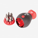 Wiha Tools WIHA-38048 Slotted/Phillips/Square Stubby Bit Holder Set