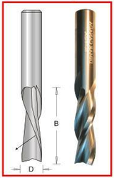 Dimar DIM-SCW46DC  2 Flute 1/4 X 1/4 X 1-1/8in Down Spiral Carbide