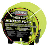 King Industrial K-10014H 1/4" X 100' Hybrid Polymer Industrial Air Hose