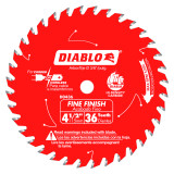 Freud FRE-D0436X Diablo 4-1/2 in. 36 Tooth Fine Finish Saw Blade