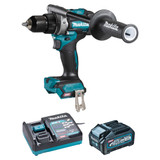 Makita DF001GM102 XGT 40V (4.0 Ah) Max Li-Ion Brushless 1/2" Drill / Driver Kit