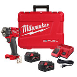 Milwaukee MIL-2855P-22 M18 FUEL 1/2" Compact Impact Wrench w/ Pin Detent Kit