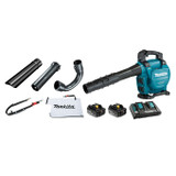 Makita MAK-DUB363PG2V 18VX2 LXT 2x6.0 Ah Kit Cordless Blower with Vacuum Attachment