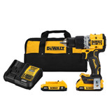 DEWALT DEW-DCD805D2 20V MAX XR Brushless Cordless 1/2" Hammer Drill/Driver 2x 2.0Ah Kit