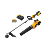 DEWALT DEW-DCKO266X1 60V MAX 17" Brushless Cordless Attachment Capable String Trimmer & Blower Combo Kit