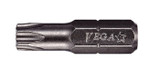Vega Industries VEGA-125T25A-DB15 25 TORX Insert Driver Bit 1" x 1/4" Hex Shank  S2