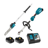 Makita MAK-DUX18RMX12 18V LXT Cordless Split-Shaft Pole Chainsaw 4.0Ah x2 Kit