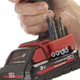 48 TOOLS MBH-MIL-RED-01 Milwaukee 18V Magnetic Bit Holder - Red