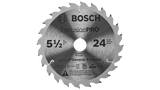 Bosch BOS-PRO524TS 5-1/2 In. 24-Tooth Precision Pro Series Track Saw Blade