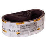 Mirka Abrasives MIR-AB-4-24-120T 4 x 24in 120G Portable Abrasive Belt 10pk
