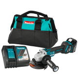 Makita MAK-DGA513RTX1 18V LXT 5in Angle Grinder with Slide Switch 5.0 Ah Kit