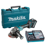 Makita MAK-GA023GM102 40V MAX XGT 5" Angle Grinder 4.0Ah KIT