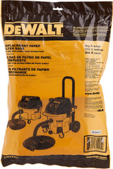 DEWALT DEW-DCV9401 Paper Bag 5pk For DCV585