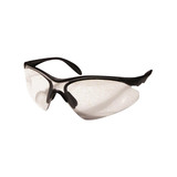 Dentec DEN-12E93701CAM Black Frame Safety Glasses Clear Lens In Clam Shell (CSA)