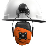 ISOtunes ISO-IT-70 LINK 2.0 Helmet Mount Earmuff Safety Orange