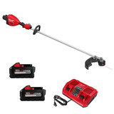 Milwaukee MIL-3006-22 M18 FUEL 17In Dual Battery String Trimmer 8.0Ah Kit