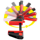 Bessey BES-EHKL360-12-SET Trigger Clamp with 360 Degree Rotatable Handle 12in Opening 2pc Set