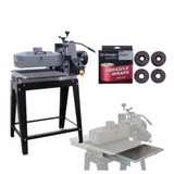 SuperMax SMX-71632-P  16/32 Drum Sander with In/Outfeed Tables and Assorted Abrasive Package
