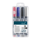 Pica-Marker PICA-520/04 Permanent Marker 1-to-4mm - Round Tip 4 Pack