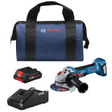 Bosch BOS-GWS18V-8B15 18V Brushless 4-1/2 In. Angle Grinder Kit with (1) CORE18V 4.0Ah Advanced Power Battery