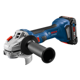 Bosch BOS-GWS18V-8B15 18V Brushless 4-1/2 In. Angle Grinder Kit with (1) CORE18V 4.0Ah Advanced Power Battery