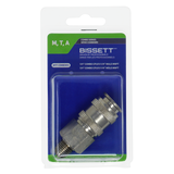 Bissett BIS-BFIT-COMBOM14 1/4in Combo Coupler x 1/4in Male MNPT