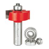 Freud FRE-32-522 1/2SH Rabbeting Bit Set With Bearings 5/16 to 1/2 Depth