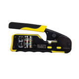 Klein Tools KLE-VDV226-110 Ratcheting Ethernet Cable Crimper Stripper Cutter For Pass-Thru