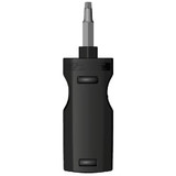 PicQuic PIQ-21002 The Pic 3-Piece Robertson Multi-Bit Screwdriver Set - Black