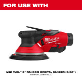 Milwaukee MIL-49-36-2585 6in Pressure Sensitive Adhesive Sander Backing Pad Soft