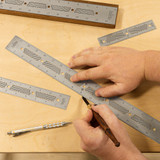 JessEm Tool Co. JES-07412 18in Precision Ruler with Flex Grip - Imperial