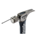 Stiletto STIL-FH10C-F 10oz Titanium Smooth Face Hammer, 14.5in Hybrid Fiberglass Handle