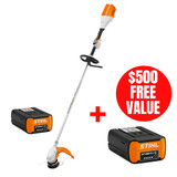 Stihl STIHL-FSA90R-AP500S FSA 90 RCordless Grass Trimmer + AP500S Battery
