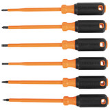 Klein Tools KLE-85077INSR 7-Piece Insulated Screwdriver Set Plus Magnetizer