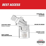 Milwaukee MIL-42-04-9107 3/8in Drive Universal Joint