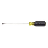 Klein Tools KLE-601-6 3/16in 3/16in Cabinet Screwdriver, 6in Round Shank