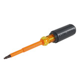 Klein Tools KLE-662 Insulated Screwdriver, #2 Square, 4in Round Shank