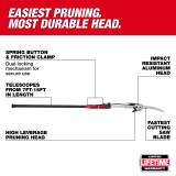Milwaukee MIL-48-22-9375 16ft Pole Saw & Pruner