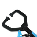 OX Tools OX-P204-XX Auto Adjust C Clamp with Swivel Pad - Gripped